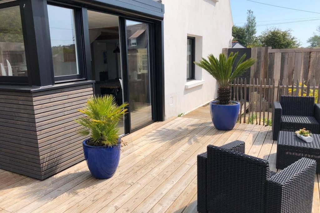 Maison Avec Spa Cote De Granit Rose Trégastel Exterior foto